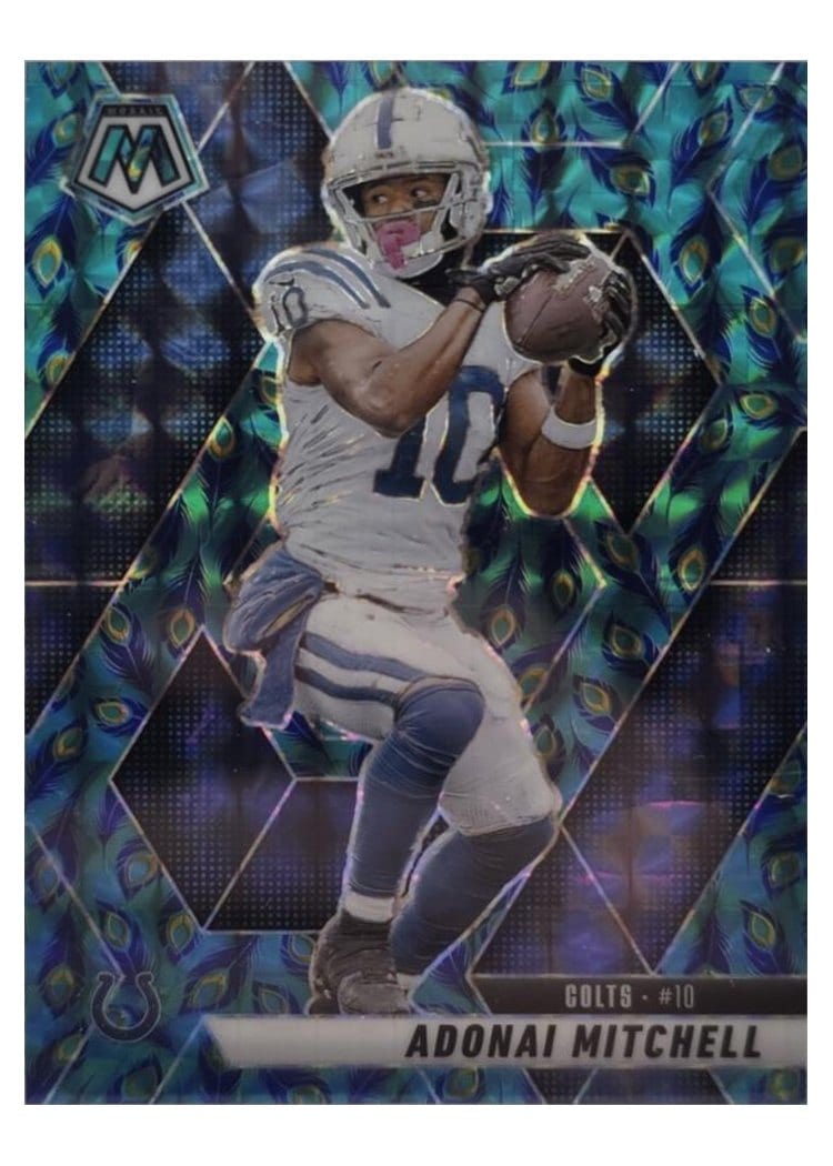 2025 Panini Mosaic Base Set Adonai Mitchell #203 card