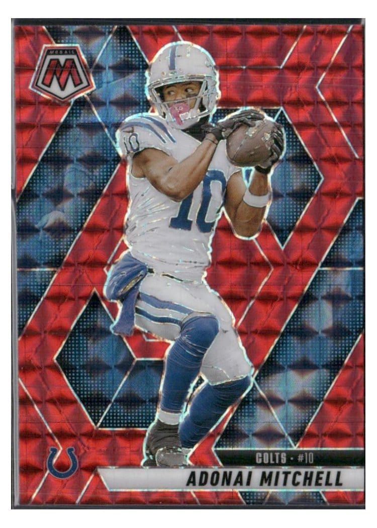 2025 Panini Mosaic Base Set Adonai Mitchell #203 card