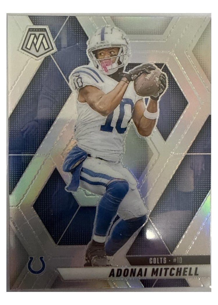2025 Panini Mosaic Base Set Adonai Mitchell #203 card