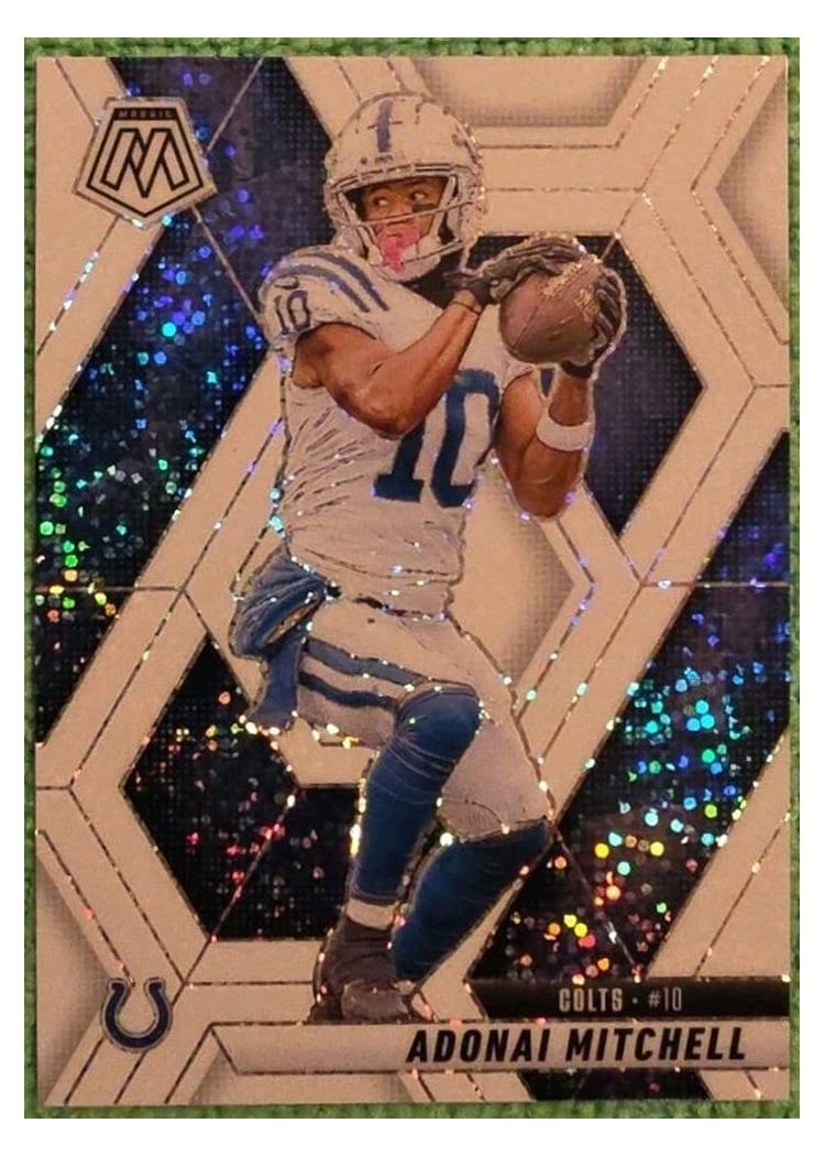 2025 Panini Mosaic Base Set Adonai Mitchell #203 card