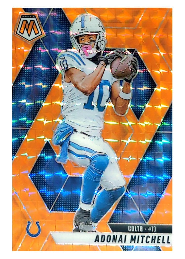 2025 Panini Mosaic Base Set Adonai Mitchell #203 card