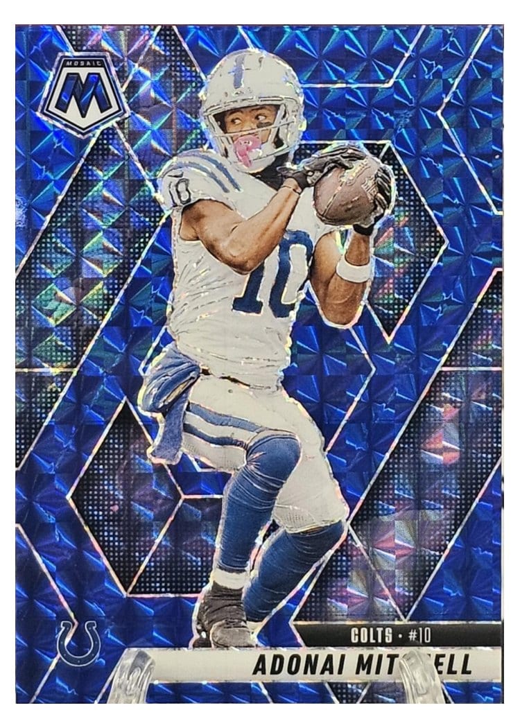 2025 Panini Mosaic Base Set Adonai Mitchell #203 card