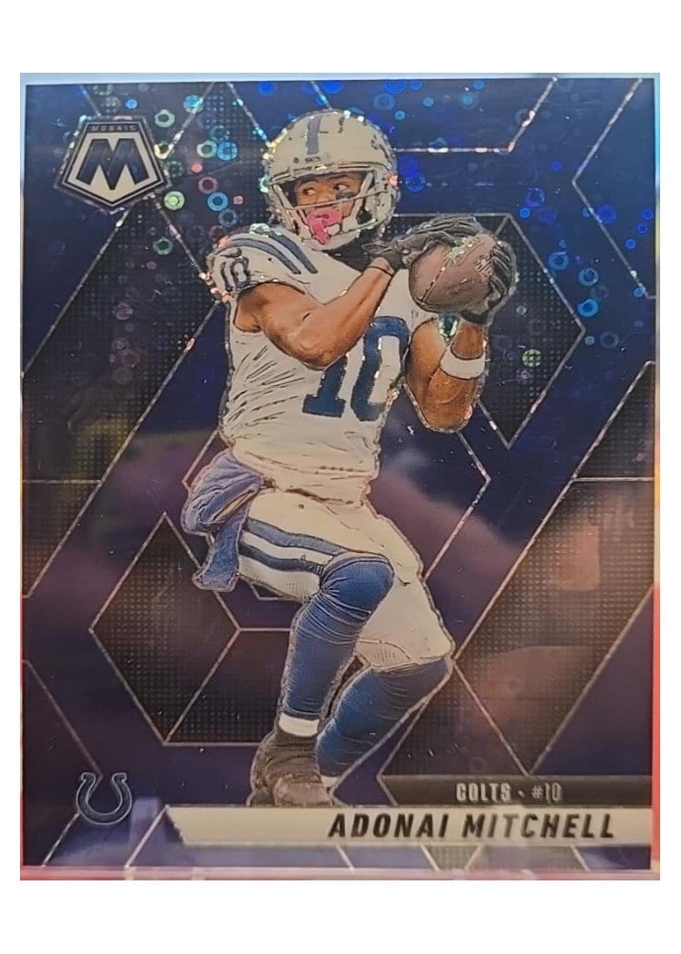 2025 Panini Mosaic Base Set Adonai Mitchell #203 card