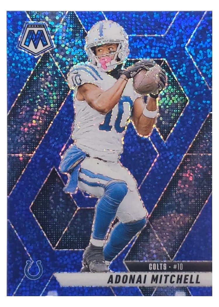 2025 Panini Mosaic Base Set Adonai Mitchell #203 card