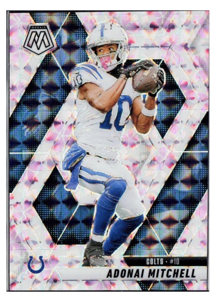 2025 Panini Mosaic Base Set Adonai Mitchell #203 card