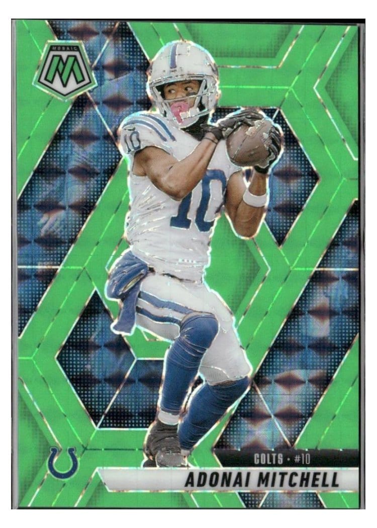 2025 Panini Mosaic Base Set Adonai Mitchell #203 card