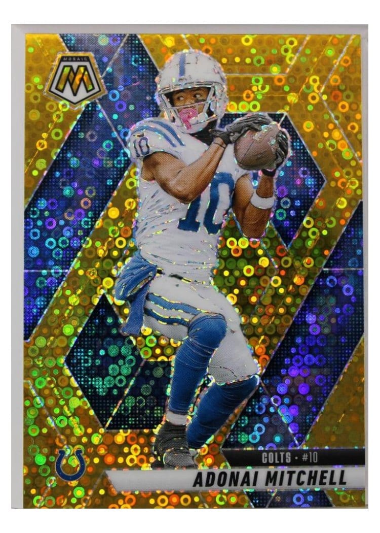 2025 Panini Mosaic Base Set Adonai Mitchell #203 card