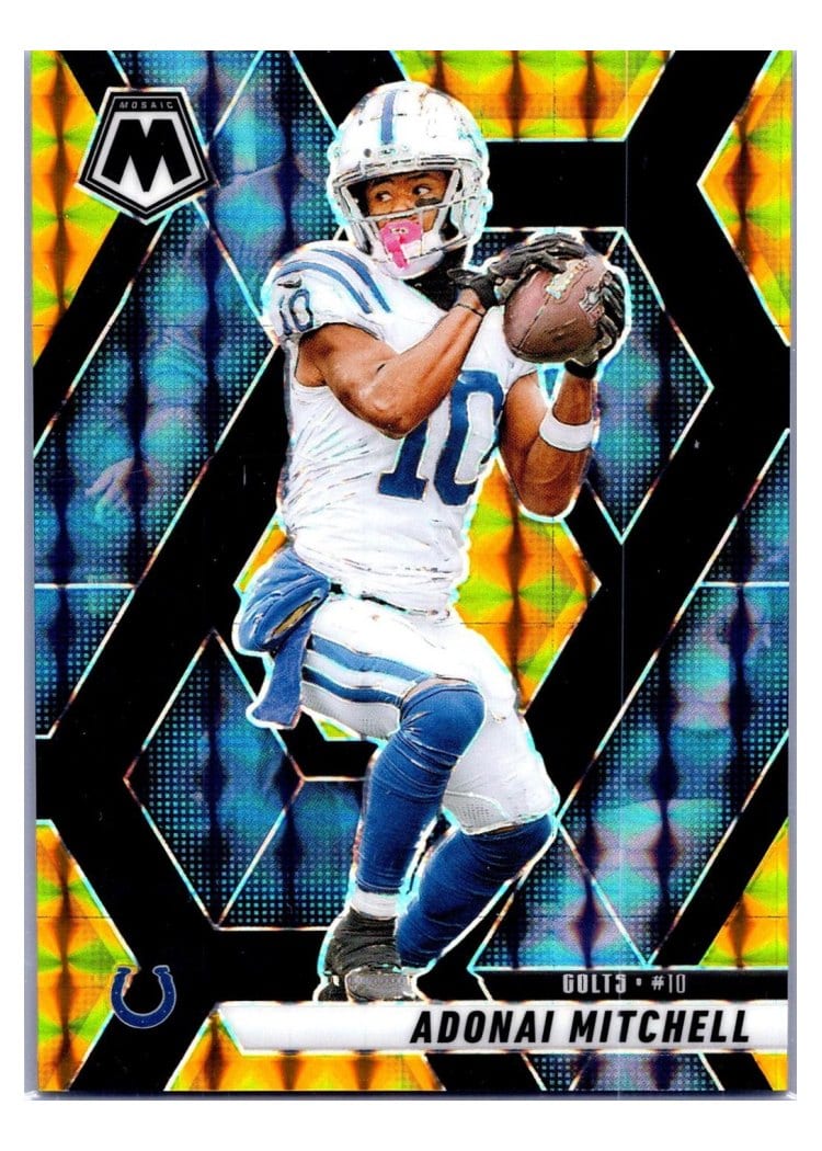 2025 Panini Mosaic Base Set Adonai Mitchell #203 card
