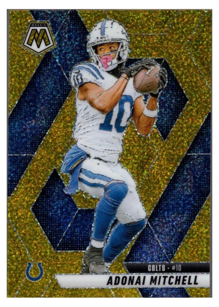 2025 Panini Mosaic Base Set Adonai Mitchell #203 card