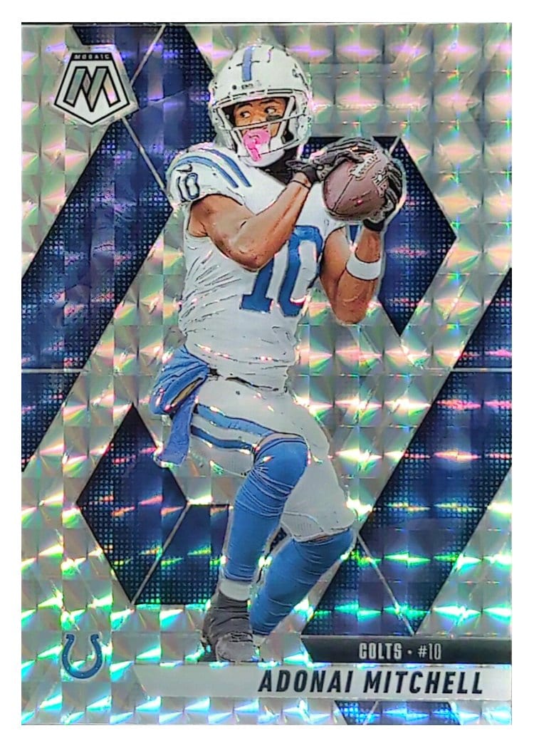 2025 Panini Mosaic Base Set Adonai Mitchell #203 card