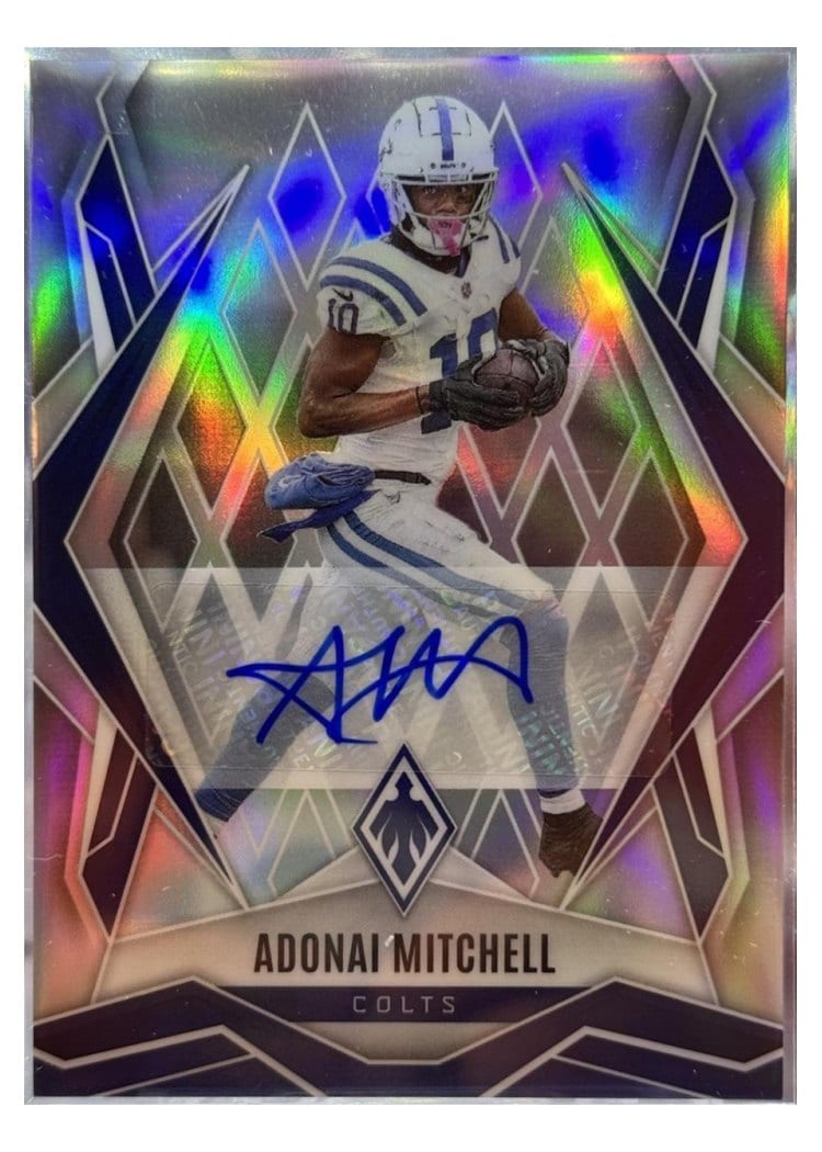 2025 Panini Phoenix Base Set Adonai Mitchell #53 card