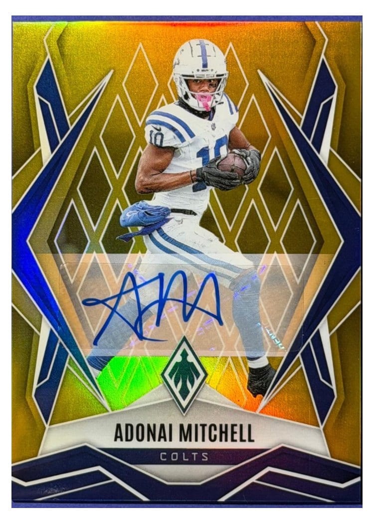 2025 Panini Phoenix Base Set Adonai Mitchell #53 card