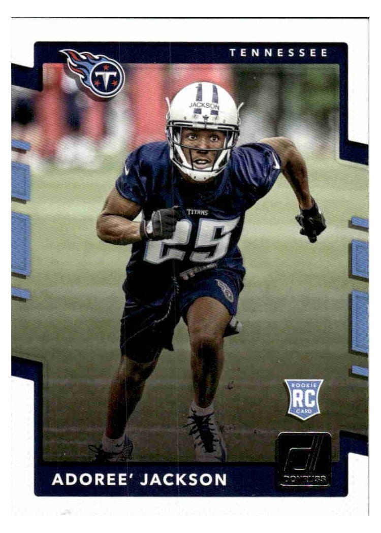 2017 Donruss Base Set Adoree' Jackson #398 card