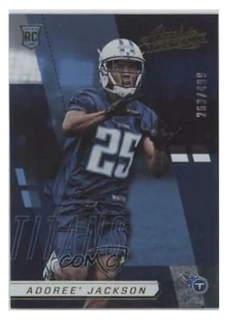 2017 Panini Absolute Adoree' Jackson #200 card