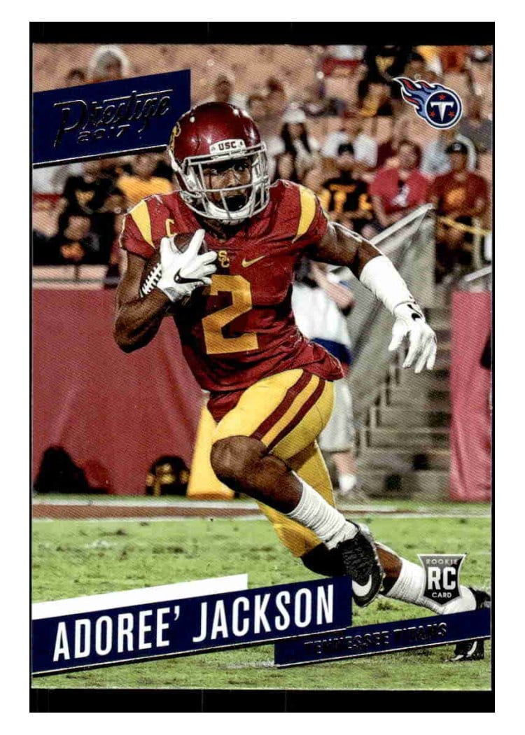 2017 Panini Prestige Base Set Adoree' Jackson #235 card