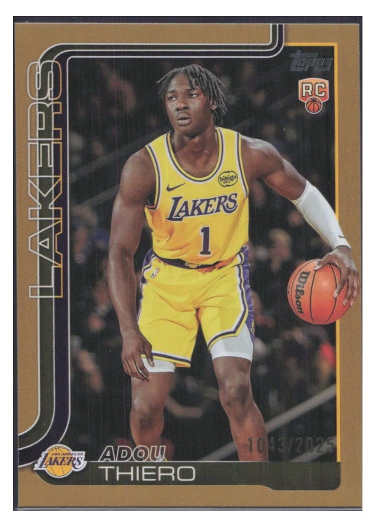 2025-26 Topps Base Set Adou Thiero #236 card