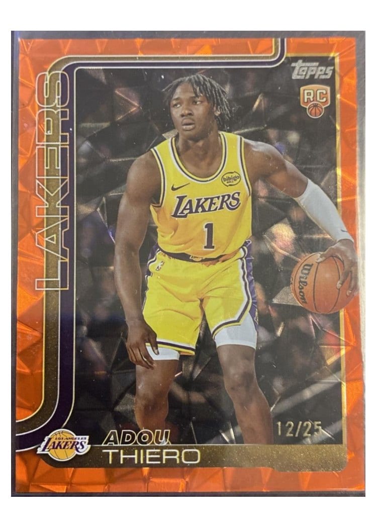 2025-26 Topps Base Set Adou Thiero #236 card