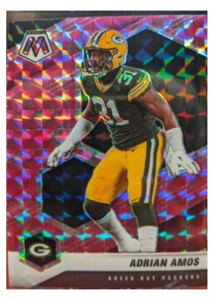 2021 Panini Mosaic Base Set Adrian Amos #84 card