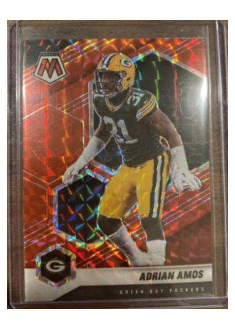 2021 Panini Mosaic Base Set Adrian Amos #84 card