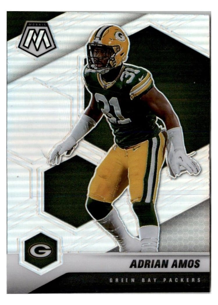 2021 Panini Mosaic Base Set Adrian Amos #84 card