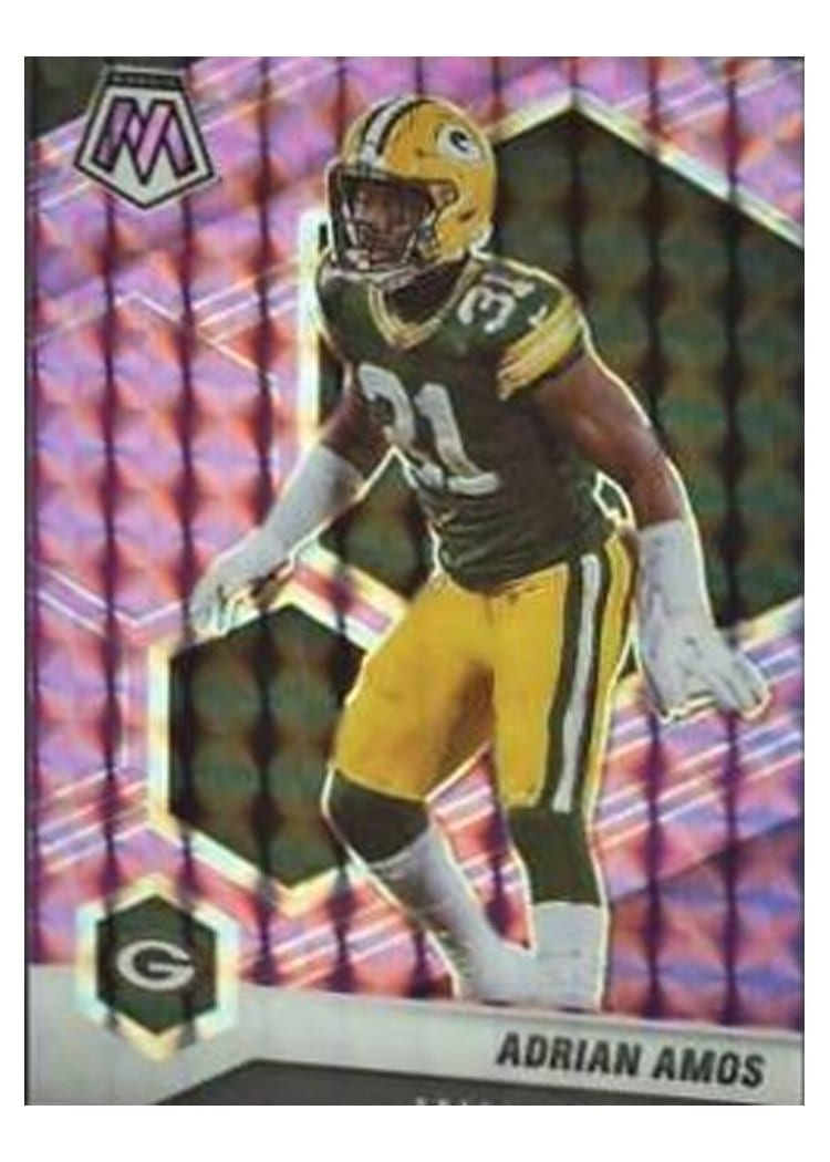 2021 Panini Mosaic Base Set Adrian Amos #84 card