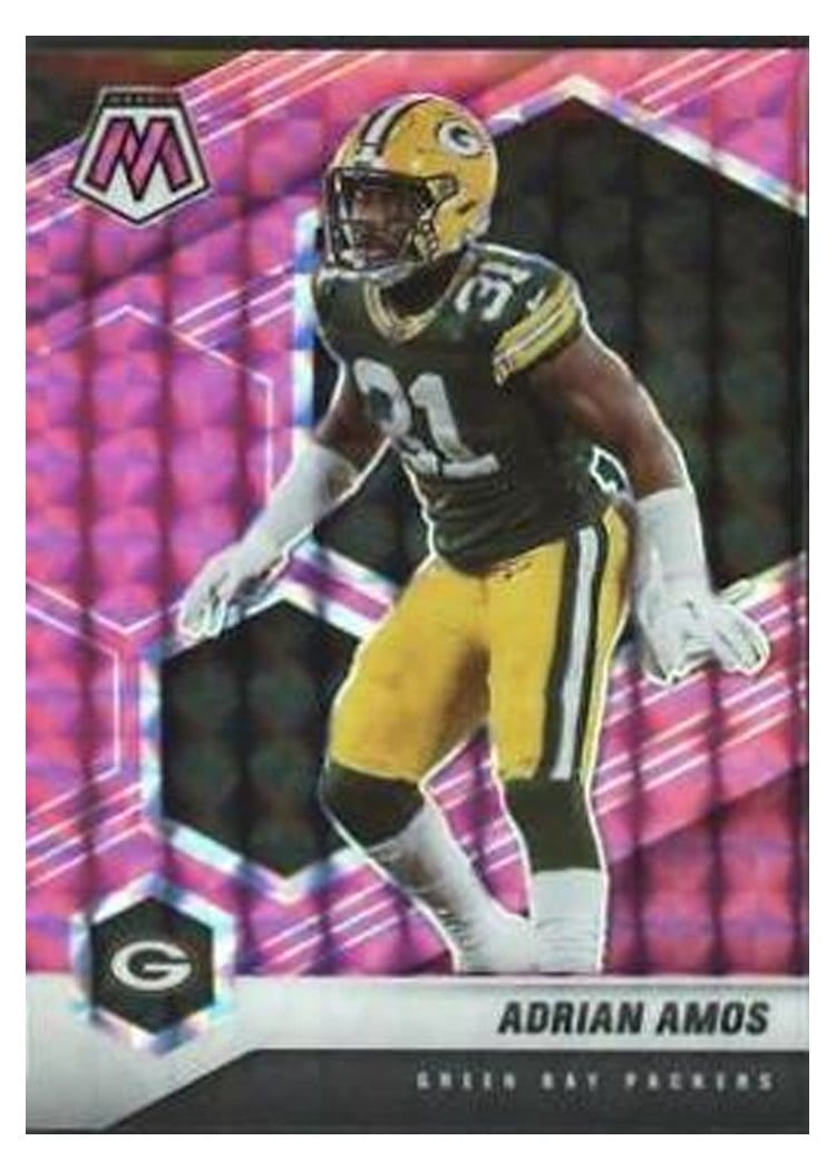 2021 Panini Mosaic Base Set Adrian Amos #84 card