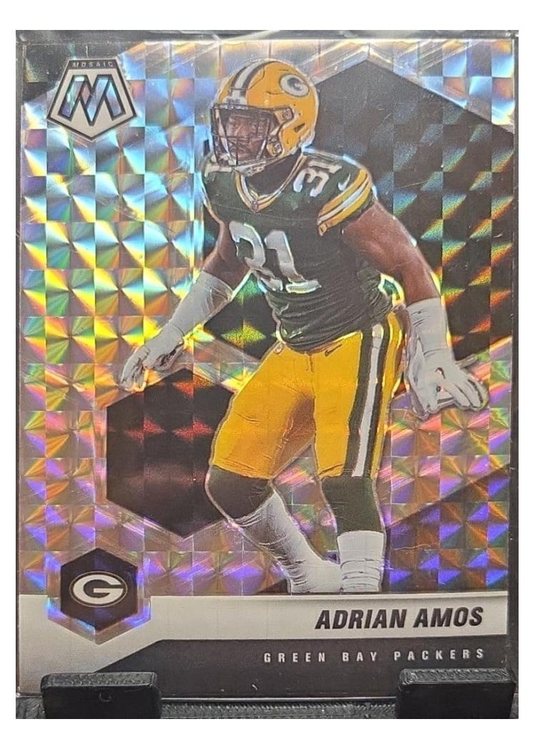 2021 Panini Mosaic Base Set Adrian Amos #84 card