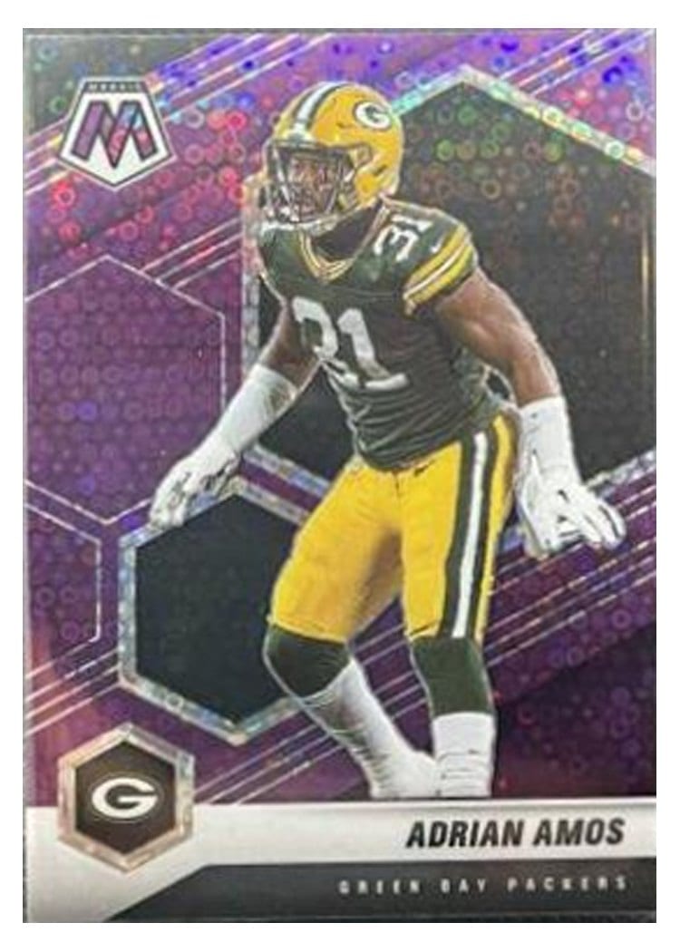2021 Panini Mosaic Base Set Adrian Amos #84 card
