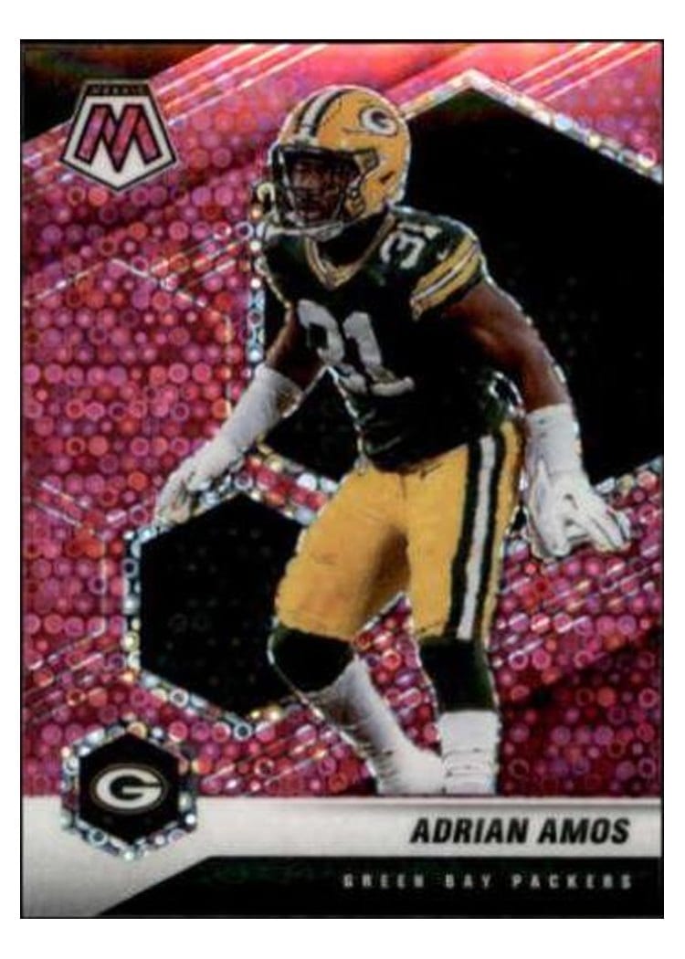 2021 Panini Mosaic Base Set Adrian Amos #84 card