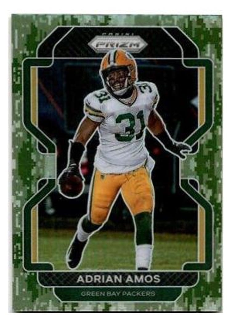 2021 Panini Prizm Base Set Adrian Amos #143 card