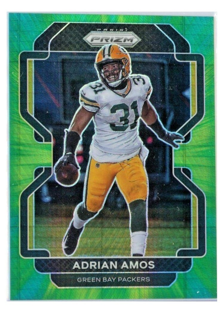 2021 Panini Prizm Base Set Adrian Amos #143 card