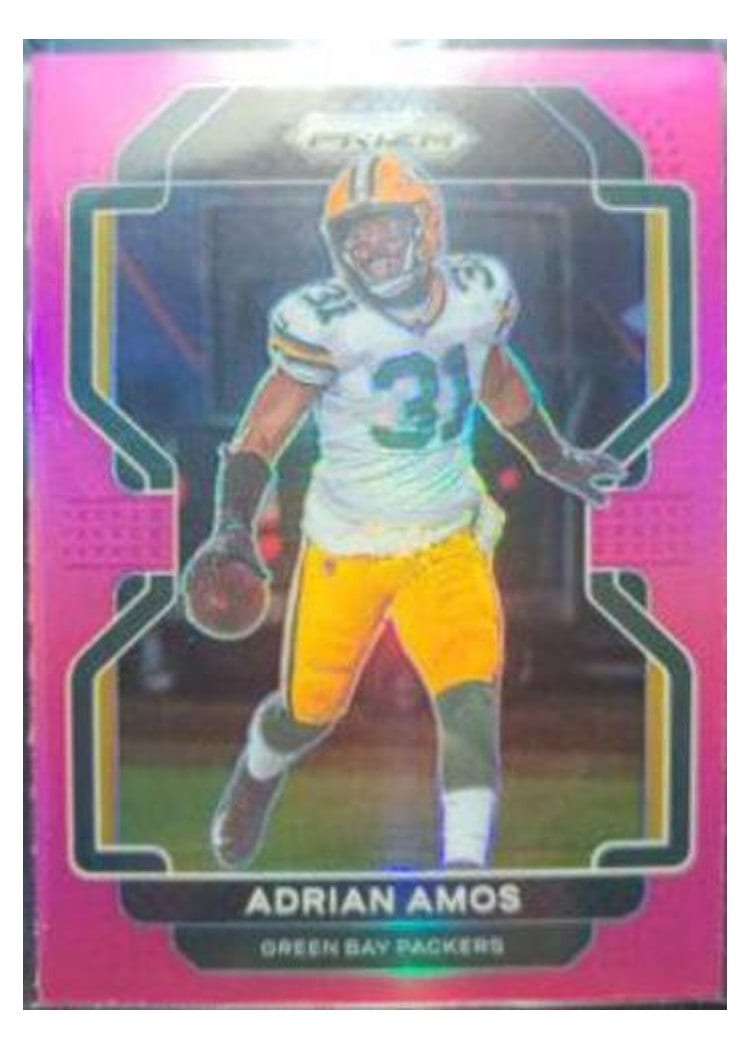 2021 Panini Prizm Base Set Adrian Amos #143 card
