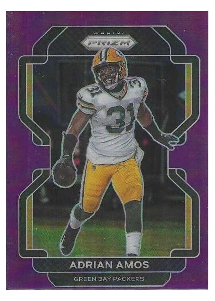 2021 Panini Prizm Base Set Adrian Amos #143 card