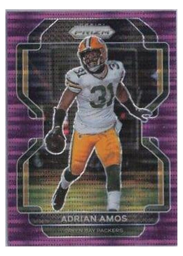 2021 Panini Prizm Base Set Adrian Amos #143 card