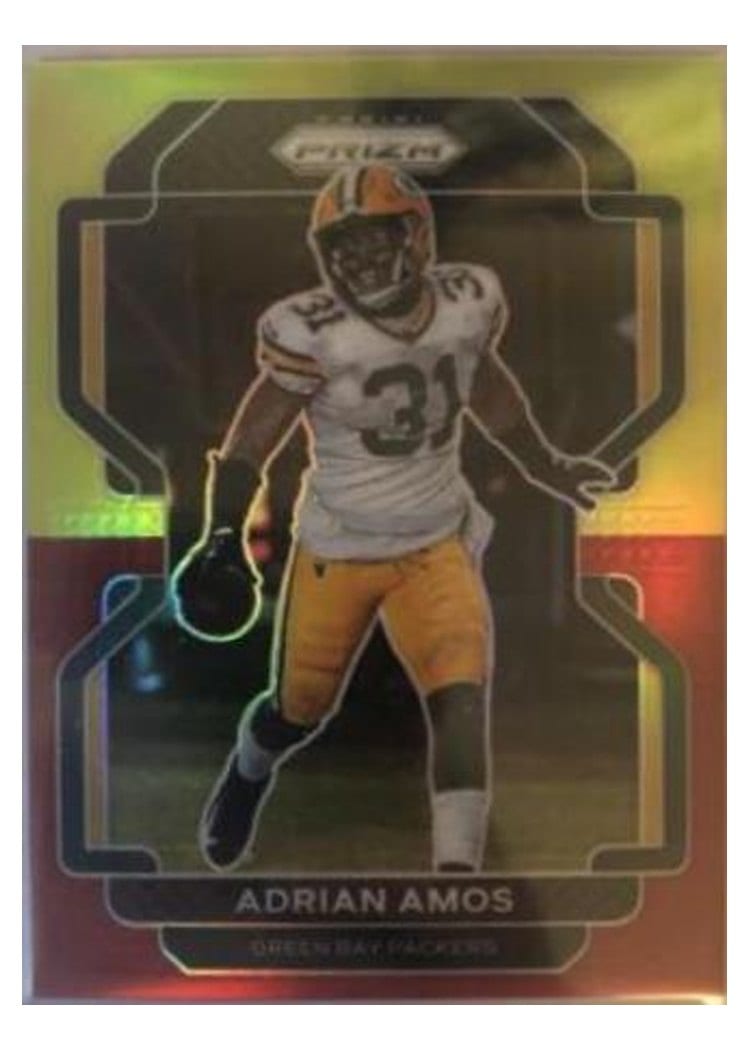 2021 Panini Prizm Base Set Adrian Amos #143 card