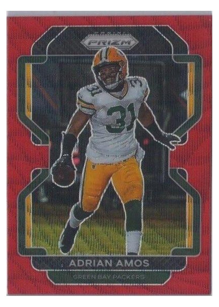 2021 Panini Prizm Base Set Adrian Amos #143 card