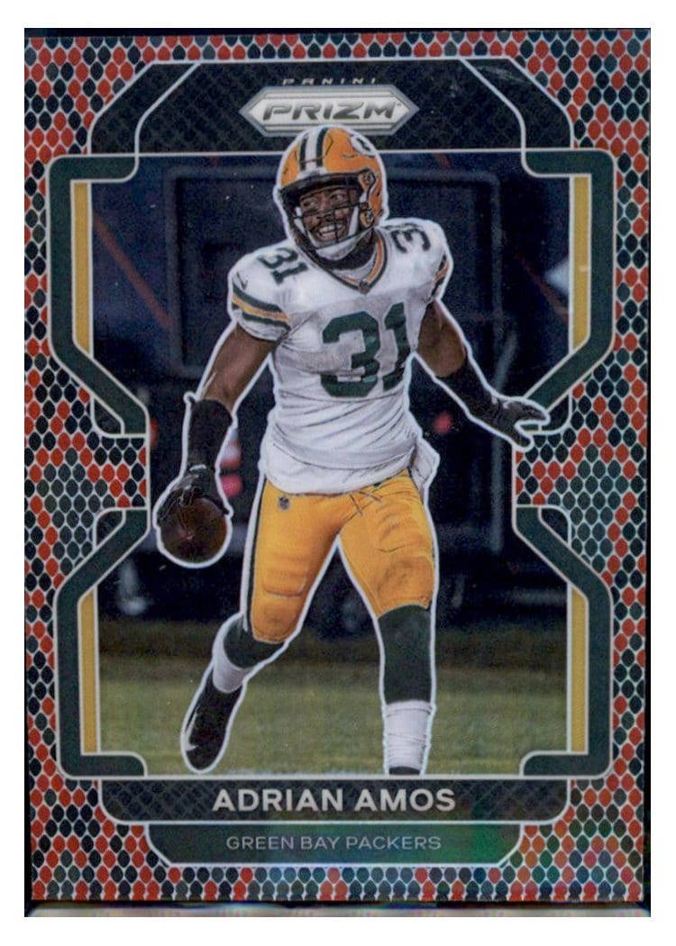 2021 Panini Prizm Base Set Adrian Amos #143 card