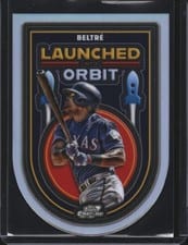 2025 Topps Cosmic Chrome Launched into Orbit Adrian Beltré #LIO-22 card