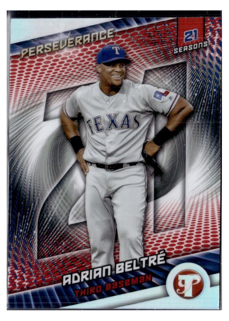 2025 Topps Pristine Perseverance Adrian Beltré #P-17 card