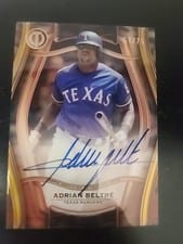 2025 Topps Tribute Pillars Of The Game Autographs Adrian Beltre #PTGA-AB card