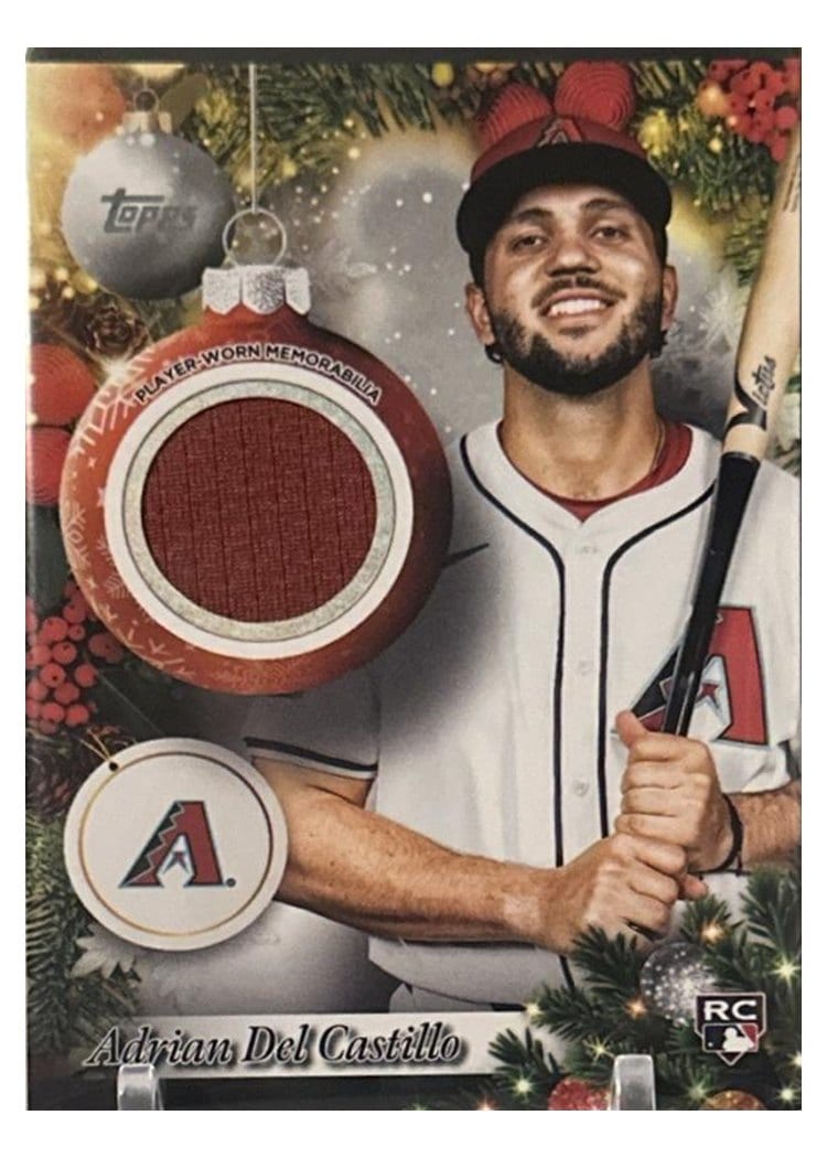 2025 Topps Holiday Relics Adrian Del Castillo #PR-AD card