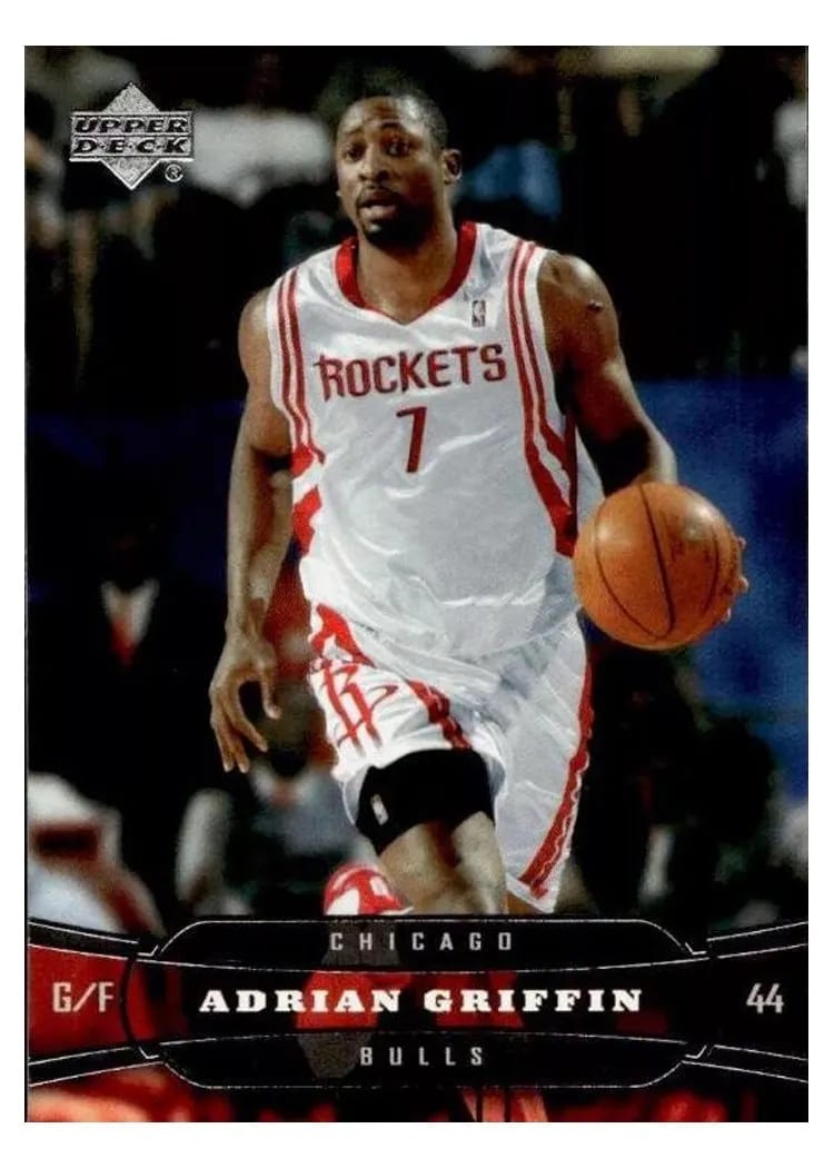 2004 Upper Deck Adrian Griffin #13 card