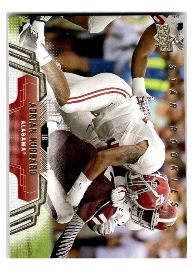 2014 Upper Deck Adrian Hubbard #104 card