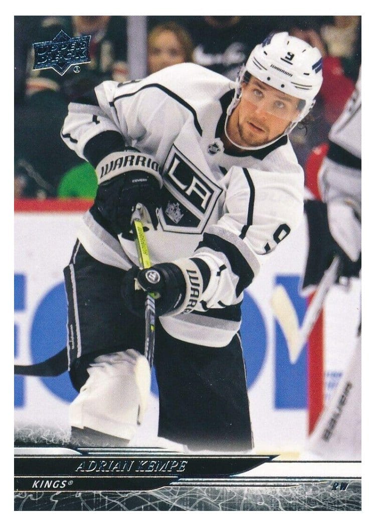2024-25 Upper Deck Base Set Adrian Kempe #87 card