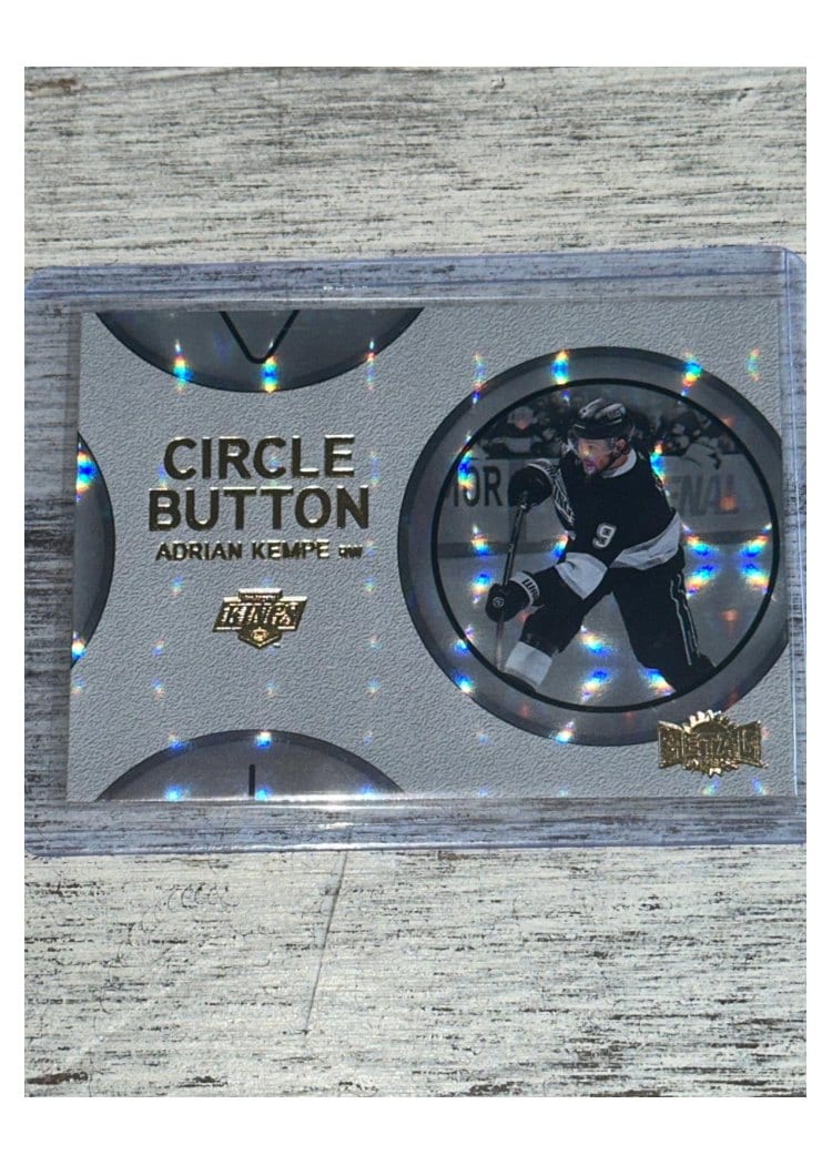 2025-26 SkyBox Metal Universe Circle Button Adrian Kempe #CB-12 card