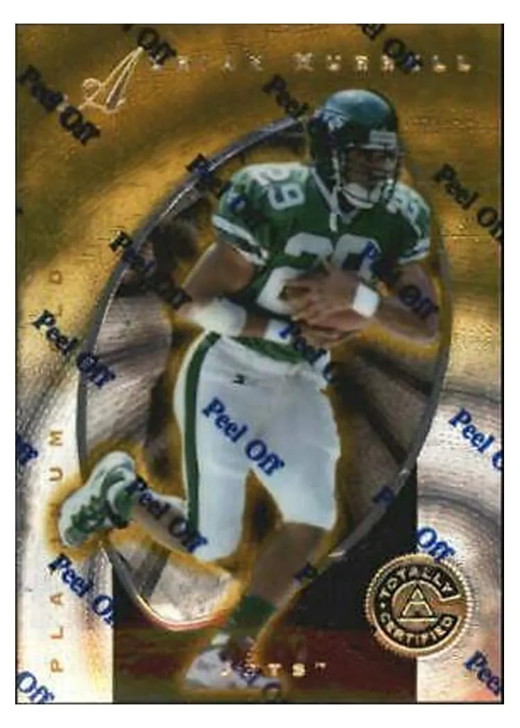 1997 Pinnacle Totally Certified Adrian Murrell #68 card