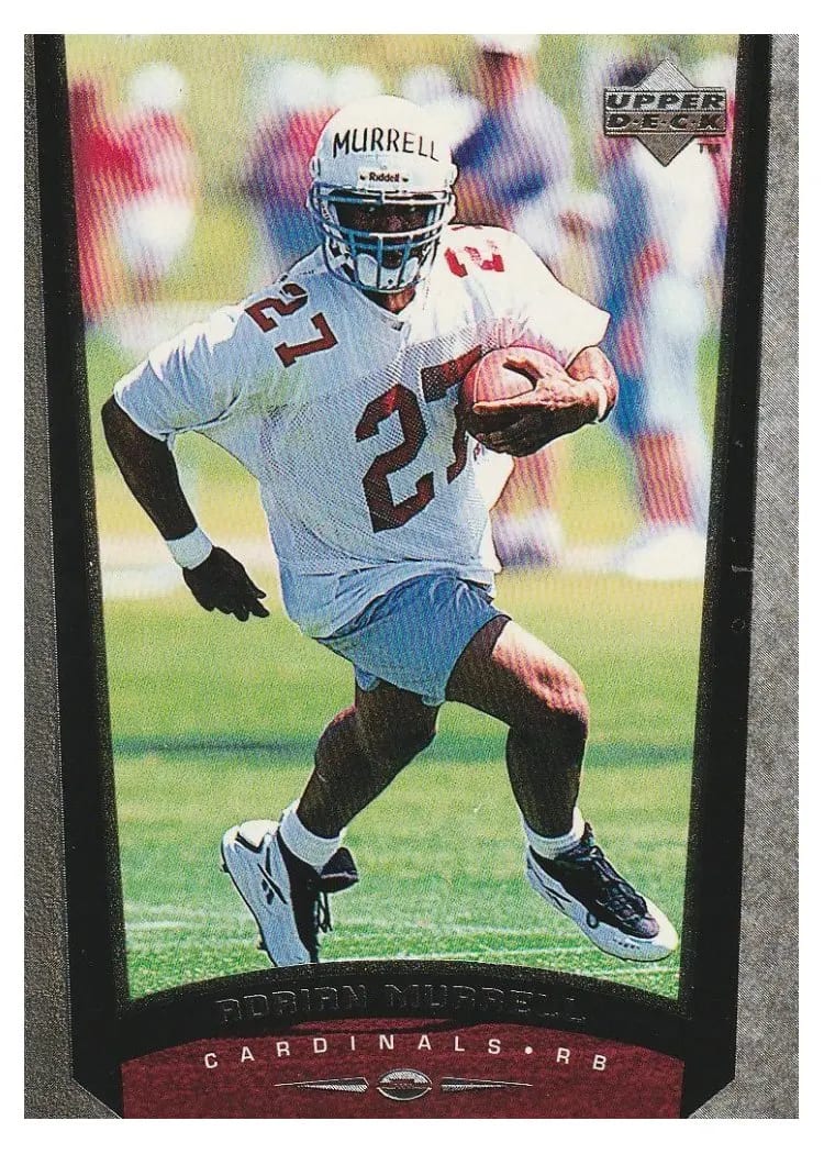 1998 Upper Deck Adrian Murrell #52 card