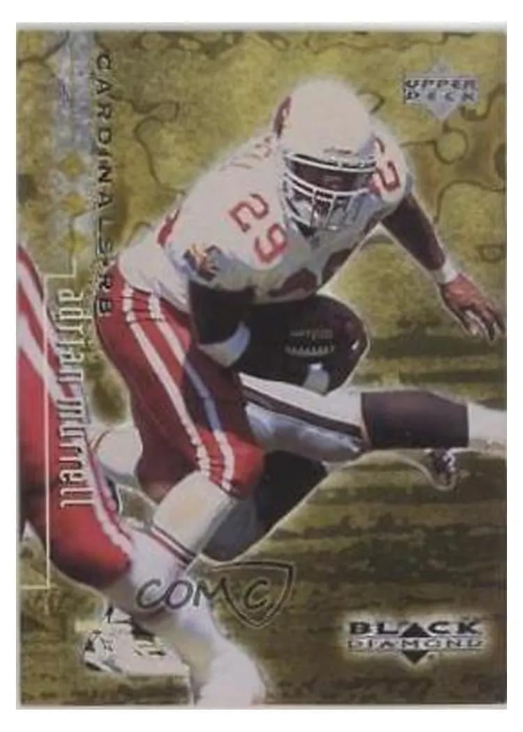 1998 Upper Deck Black Diamond Rookies Adrian Murrell #2 card