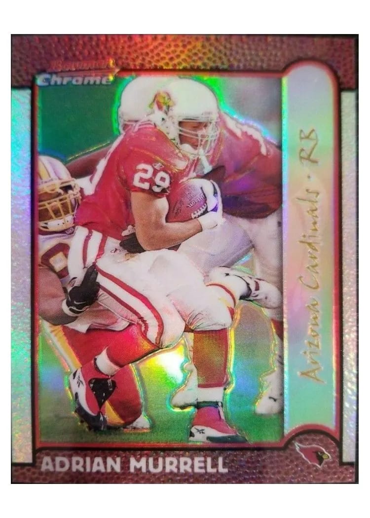1999 Bowman Chrome Adrian Murrell Gold Refractor #79 card