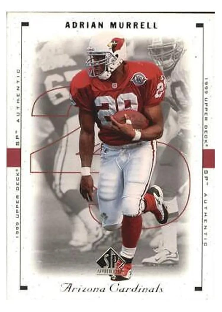 1999 SP Authentic Adrian Murrell #2 card
